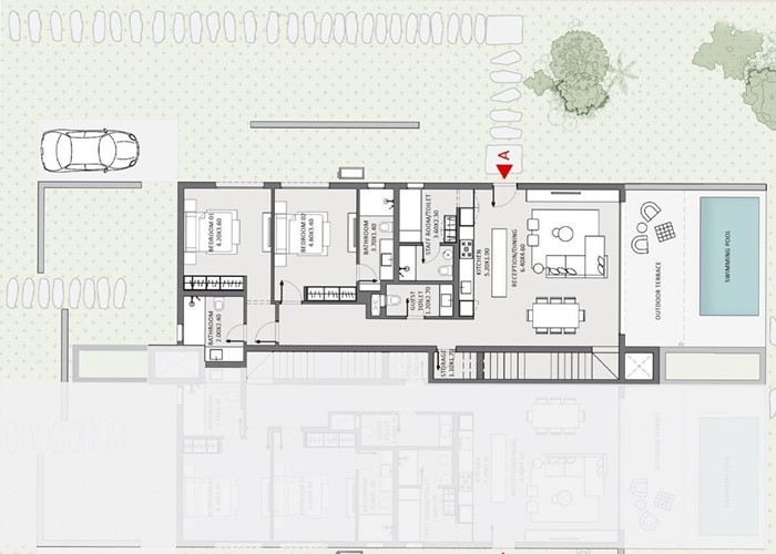 3BR Twin villa with lagoon view in Tuban - 9
